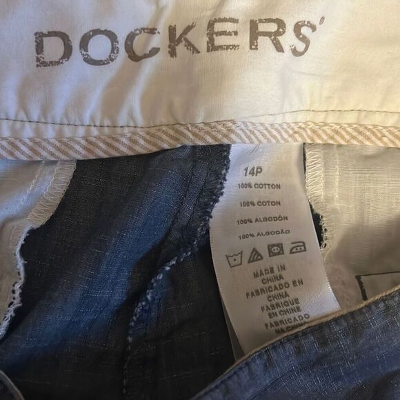 Chico's Women's Blue Chambray Capri Crop Pants Casual Summer‎ - Picture 4 of 6